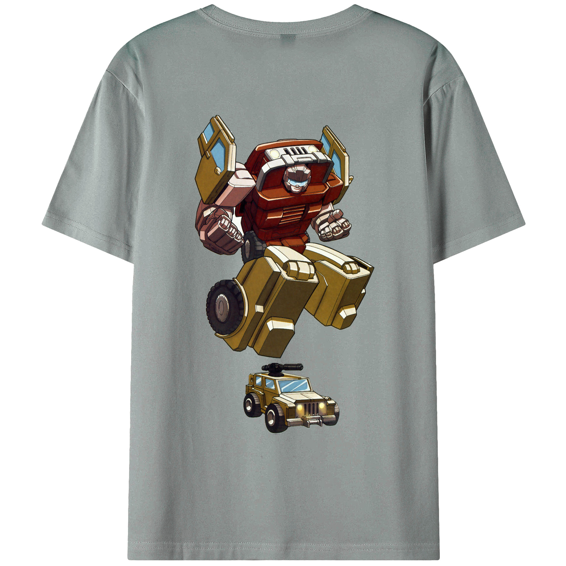 （画像用）  綿100％ メンズ半袖Tシャツ（バックプリント） 通気性